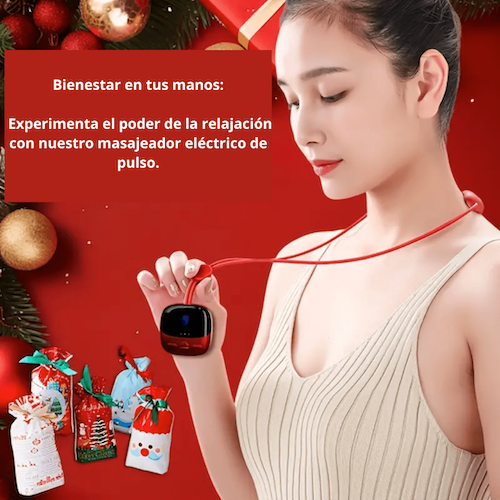 Alivio Instantáneo en Cada Pulsación: Masajeador RelaxaCervix – Tu Solución todo en uno  para el alivio del dolor, perfecto para: Cuello, Hombros, Brazos y Piernas